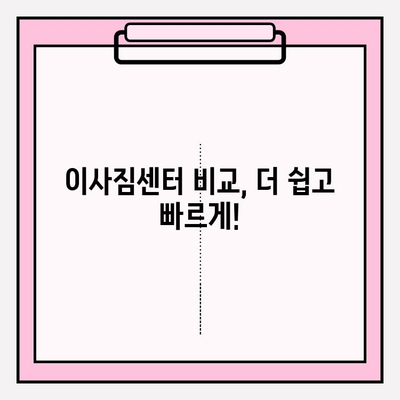 이삿짐센터 직접 비교 후 찾은 제격! 나에게 딱 맞는 이사짐센터 찾기 | 이사짐센터 비교, 이사짐센터 추천, 이사 준비 팁