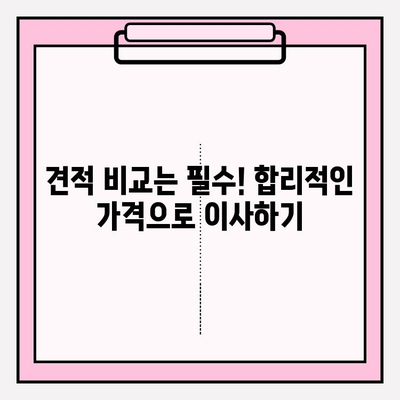 이사짐센터 선택 가이드| 꼼꼼히 따져보고 후회 없는 이사 준비하기 | 이사짐센터 비교, 견적, 계약, 주의사항