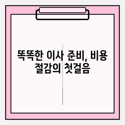 포장이사 비용 절감 꿀팁| 3가지 필수 사항으로 이사 비용 확실히 줄이기 | 이사 비용 줄이기, 저렴한 이사, 이사 팁