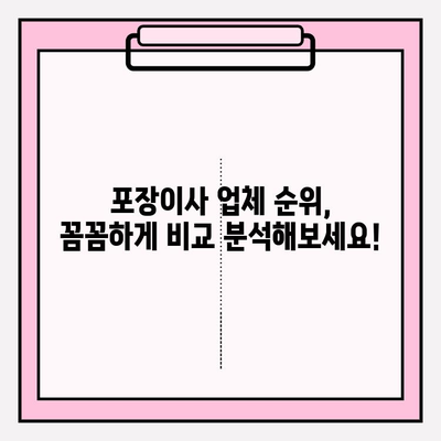 아파트 포장이사, 비용부터 업체 추천까지 한번에 해결! | 포장이사 비용, 포장이사 업체 순위, 이삿짐센터 추천