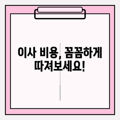 포장이사 비용 싹뚝! 3가지 꿀팁으로 알뜰하게 이사하기 | 이사 비용 절약, 저렴한 이사, 포장이사 꿀팁