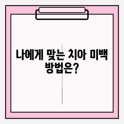 치아 미백 여정 시작| 성공적인 미소를 위한 팁과 전략 | 치아 미백, 홈케어, 전문가 시술, 효과적인 방법