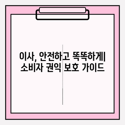 이삿짐 업계 소비자 보호| 연구 동향과 권리 증진 방안 | 소비자 권익, 이사 피해 예방, 업계 현황