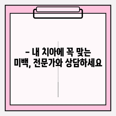 흰 치아 미백, 이것만은 피하세요! | 미백 블랙리스트, 치아 건강, 미백 주의사항