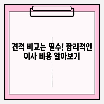 이삿짐센터 가격 비교 & 포장 이사업체 선택 가이드| 꼼꼼하게 알아보고 현명하게 결정하세요 | 이삿짐센터, 포장이사, 가격비교, 업체선정, 견적,  팁