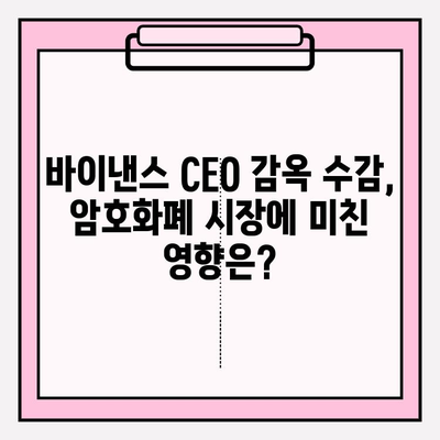 바이낸스 CEO 감옥 수감에도 불구하고 늘어난 재산| 그 이유는? | CZ, 바이낸스, 암호화폐, 재산 변동