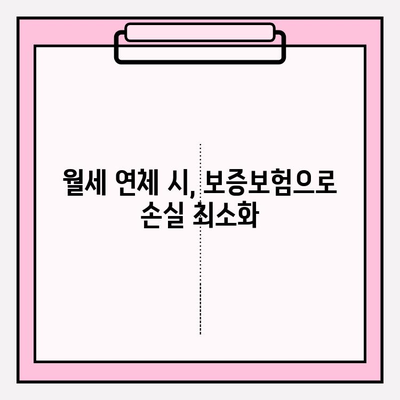월세 연체, 임대인도 안전하게! 월세 보증보험 활용 가이드 | 임차인, 임대인, 보증보험, 연체 대책