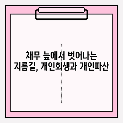 신속한 채무조정과 원금 감면의 비밀| 성공적인 재정 회복 위한 전략 | 부채 해결, 빚 탕감, 파산 면제, 법률 상담, 개인회생, 개인파산