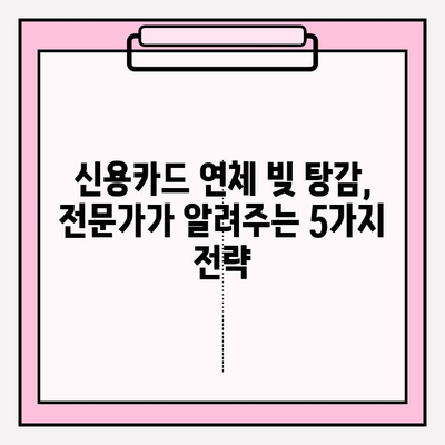 신용카드 연체, 빚 탕감 위한 정확한 방법| 전문가가 알려주는 5가지 전략 | 신용카드 연체, 빚 탕감, 파산, 개인회생, 법률 상담