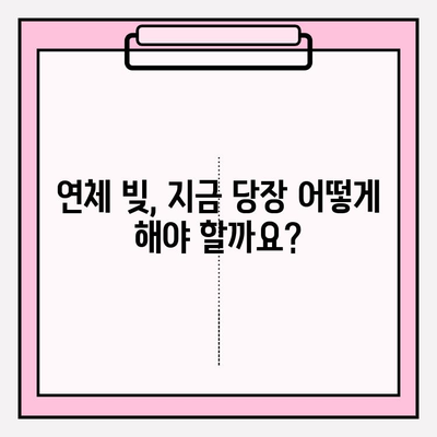 신용카드 & 대출 연체, 빚 갚는 최선의 방법 찾기| 5가지 전문가 추천 전략 | 연체 해결, 빚 관리, 재정 상담, 신용 회복