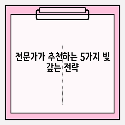 신용카드 & 대출 연체, 빚 갚는 최선의 방법 찾기| 5가지 전문가 추천 전략 | 연체 해결, 빚 관리, 재정 상담, 신용 회복