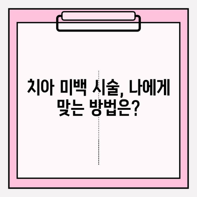 밝고 건강한 미소를 위한 치아 미백 추천| 효과적인 방법과 주의 사항 | 치아 미백, 미백 치약, 미백 시술, 홈케어