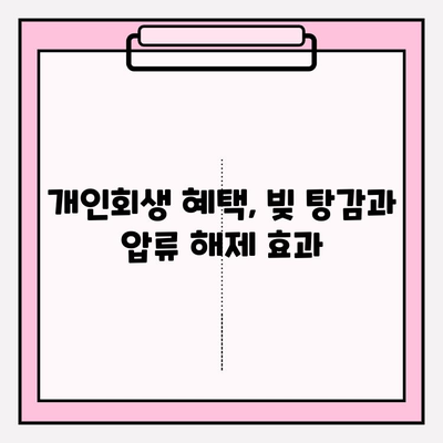 개인회생으로 세금체납과 압류 해결하기| 절차, 혜택, 성공 전략 | 세금, 압류 해제, 재정 회복