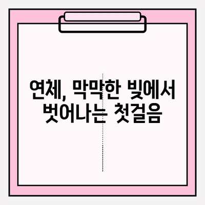 신용카드&대출 연체, 막막한 빚 갚는 방법 | 정지부터 해결까지 완벽 가이드 | 연체, 빚, 해결, 정지, 대출, 신용카드