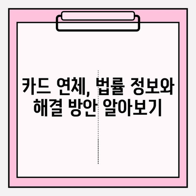 카드값 연체, 통장 압류 위기? 재산 압류 피하는 방법 | 카드 연체, 압류, 법률 정보, 해결 방안