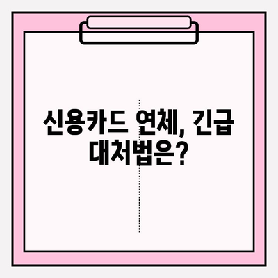 빚 탕감, 현실적인 해결책| 신용카드 & 대출 연체 시 긴급 대처법 | 연체, 채무, 재정 관리, 빚 해결