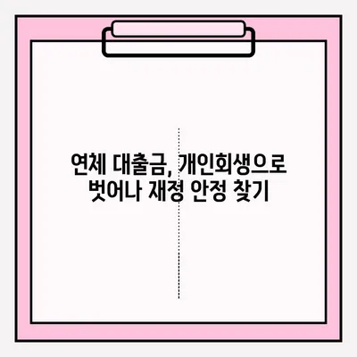 연체 대출금 개인회생, 접수부터 승인까지 완벽 가이드 | 개인회생, 파산, 채무, 법률, 절차, 신청, 준비