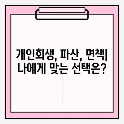 개인회생 불이익 없이 안전하게 접수하는 방법| 성공적인 개인회생 시작하기 | 개인회생, 파산, 면책, 채무 탕감