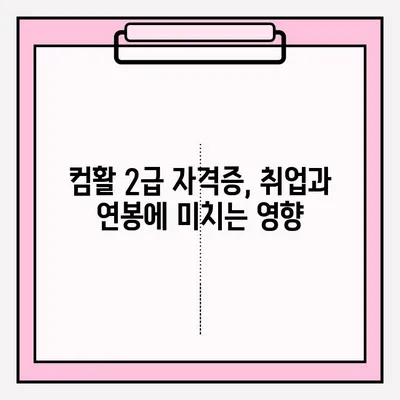 컴퓨터 활용 능력 2급 시험 완벽 가이드| 시간, 접수, 합격 정보 | 2023 시험 안내, 합격 전략