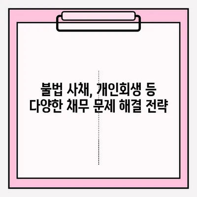 대출금 연체, 이제 걱정하지 마세요| KB, 하나, 롯데, 현대캐피탈 연체부터 불법사채, 개인회생 접수까지 완벽 가이드 | 연체 해결, 개인회생, 채무 탕감, 금융 상담