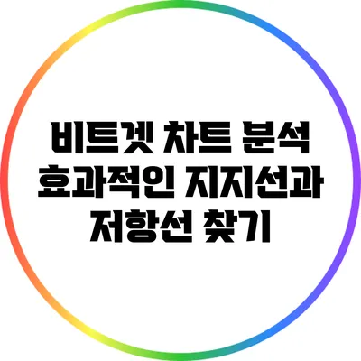 비트겟 차트 분석: 효과적인 지지선과 저항선 찾기